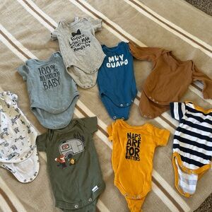 Assorted Baby Onesies Set
